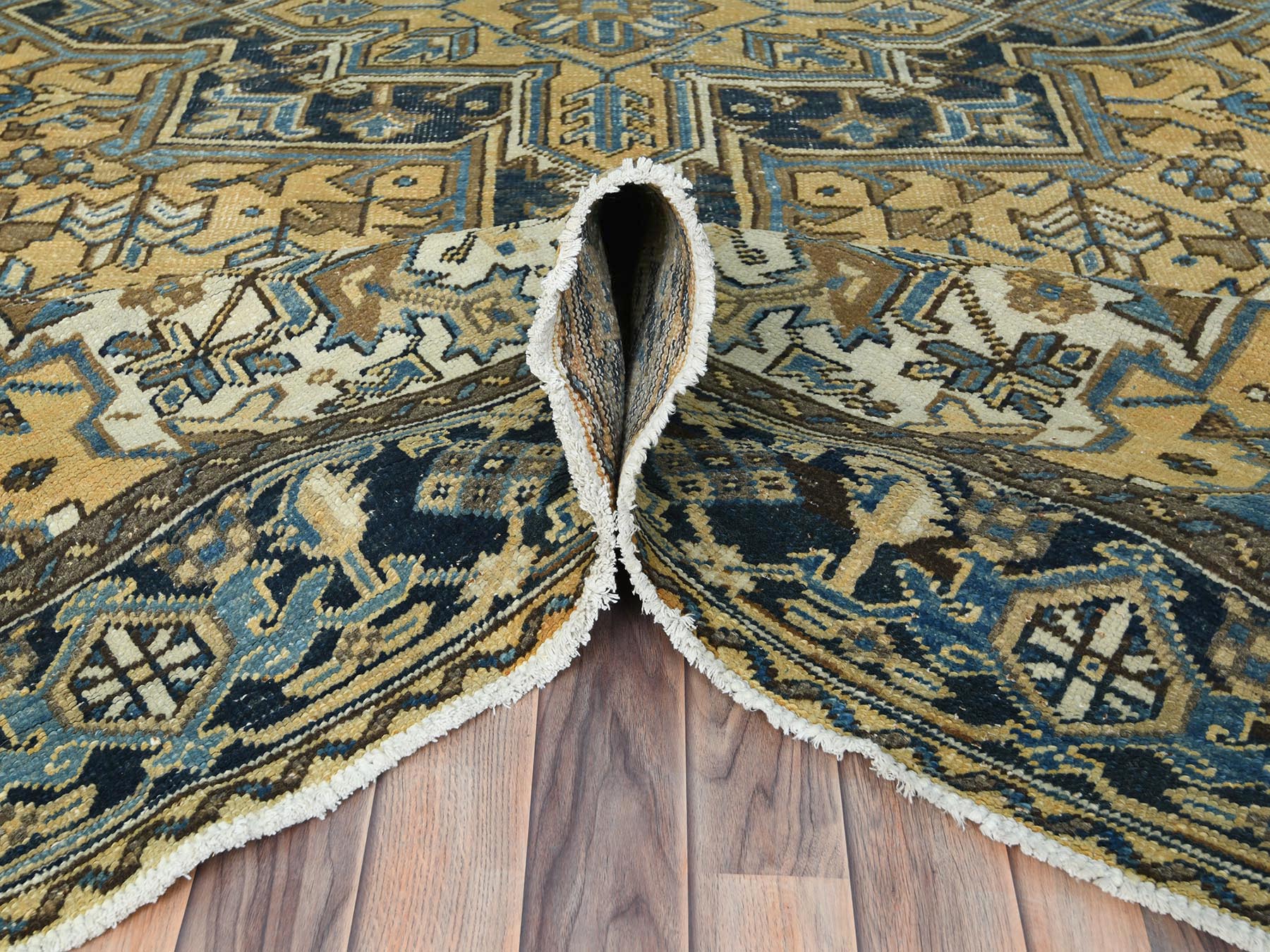 Overdyed & Vintage Rugs LUV741258